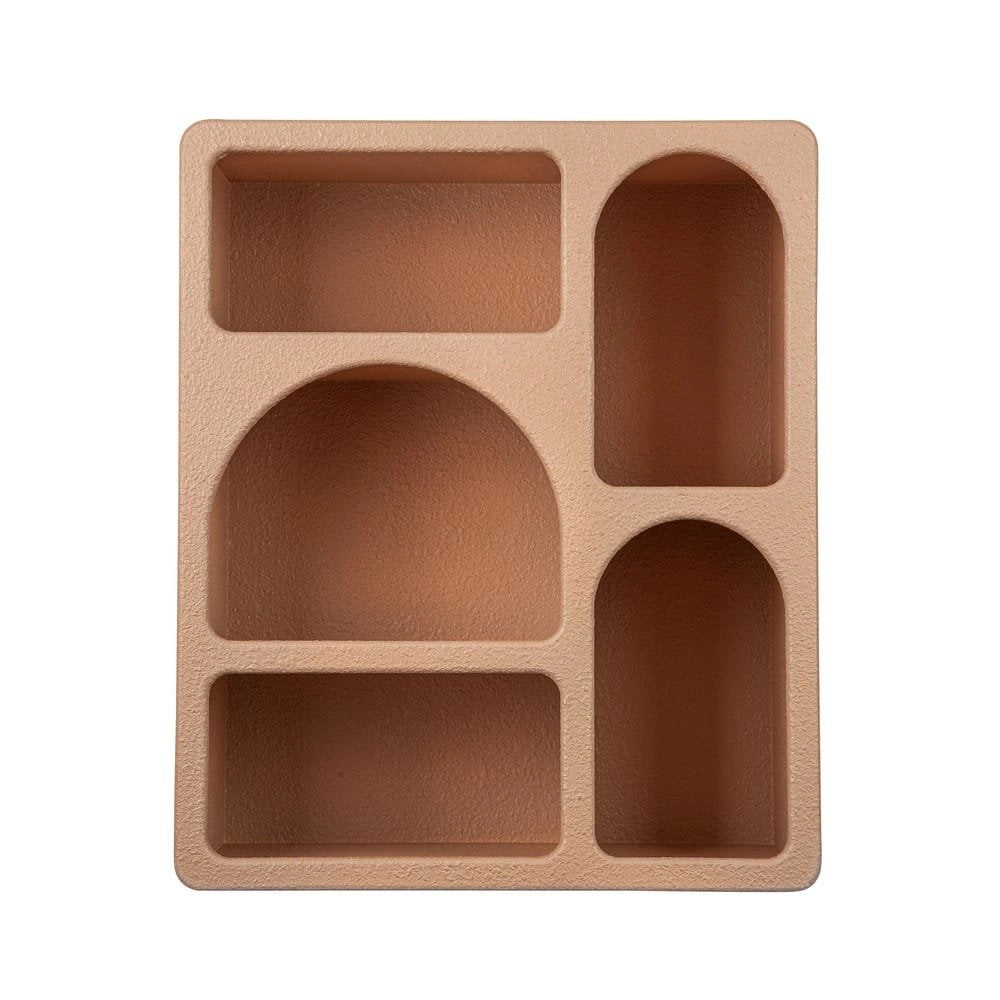 Mensola MDF Mattone Moderna da Parete H48 cm - SILKY