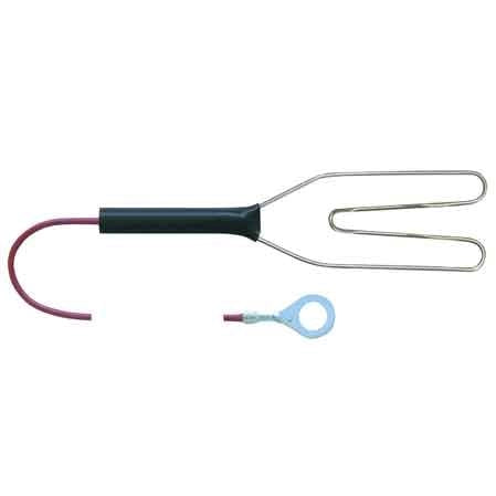 CAVO DI COLLEGAMENTO CON MORSETTO PER RECINTI ELETTRICI 125 cm