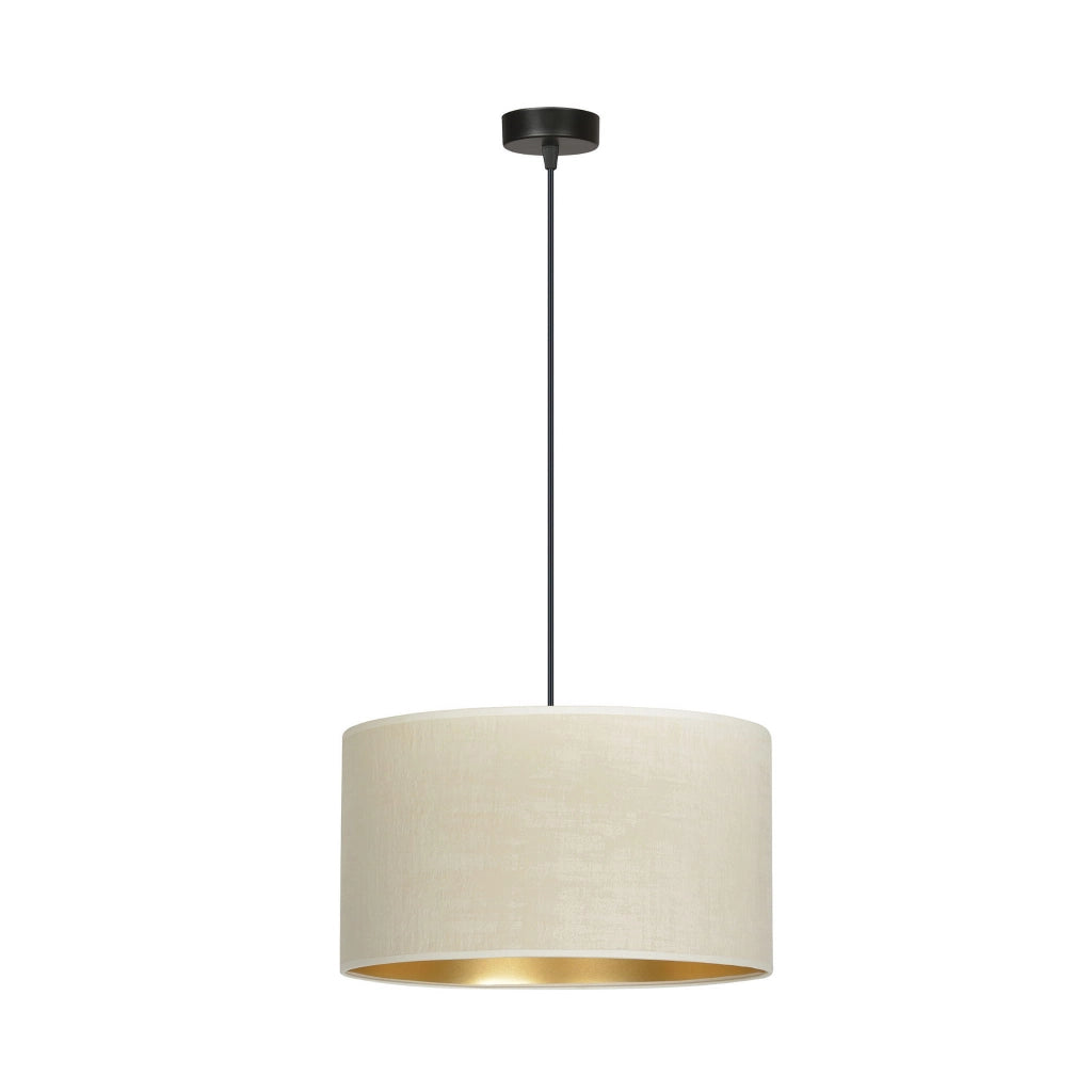 Lampada a sospensione Emibig Hilde Ø35 crema E27 dimmer