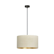 Lampada a sospensione Emibig Hilde Ø35 crema E27 dimmer