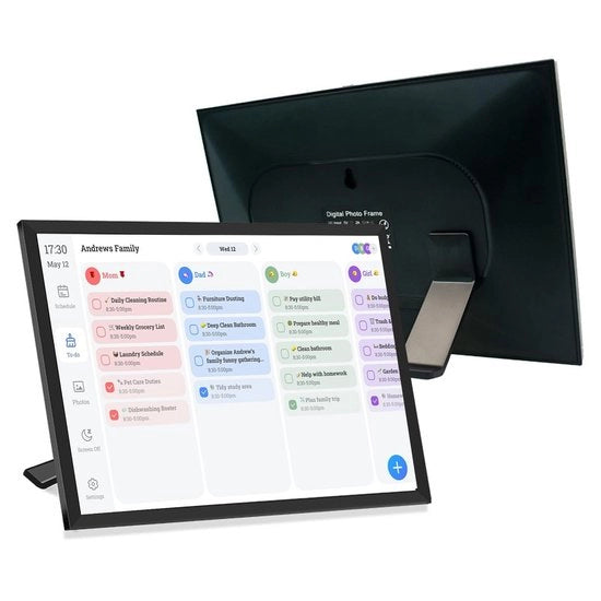 Agenda Digitale 10.1 Pollici - Planner con Touchscreen - Pianificazione dei Pasti - Compatibile con Applicazioni Mobili - Ideale per le Famiglie