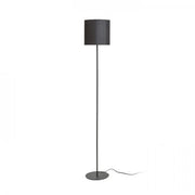 Lampada ETESIAN da terra nero  230V E27 28W