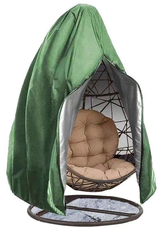 Cuscino per sedia a sospensione - 230x200cm - Impermeabile - Modello universale - Cuscino per sedia a sospensione di stile Egg - per il giardiniere - con cerniera da capo a fondo e corda di trazione