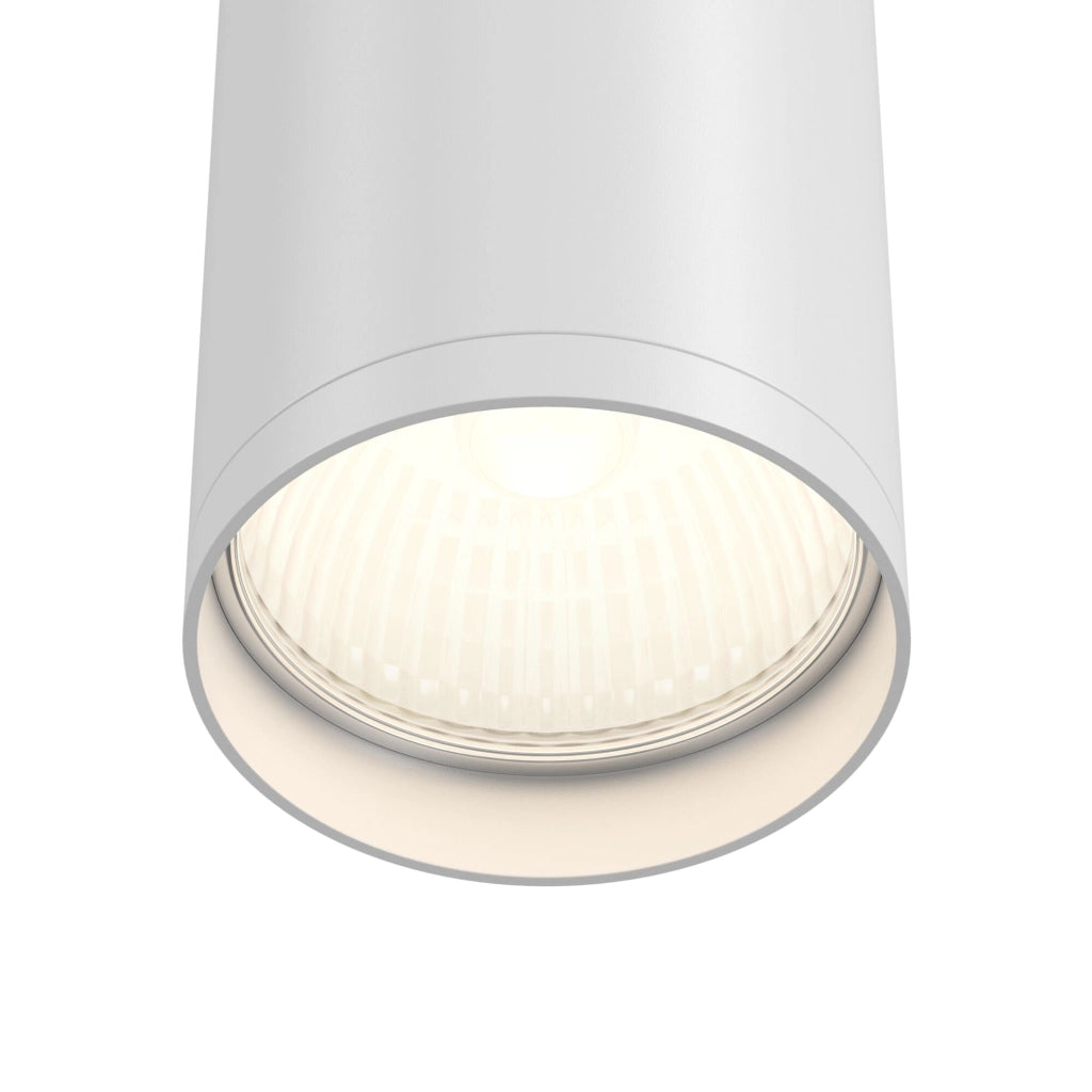 Plafoniera Ceiling & Wall in Alluminio FOCUS S Bianco