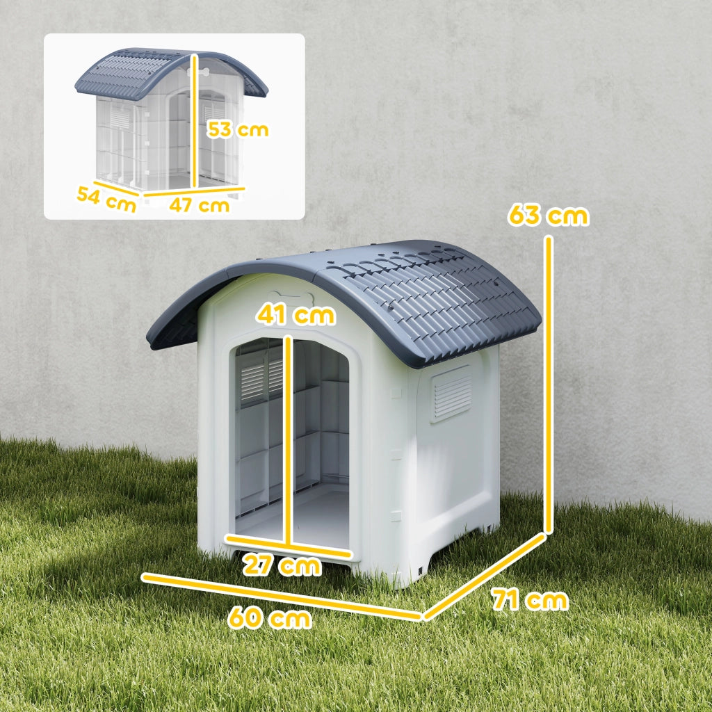 Casetta per Cani ¨C Minimal ¨C Grigio Plastica