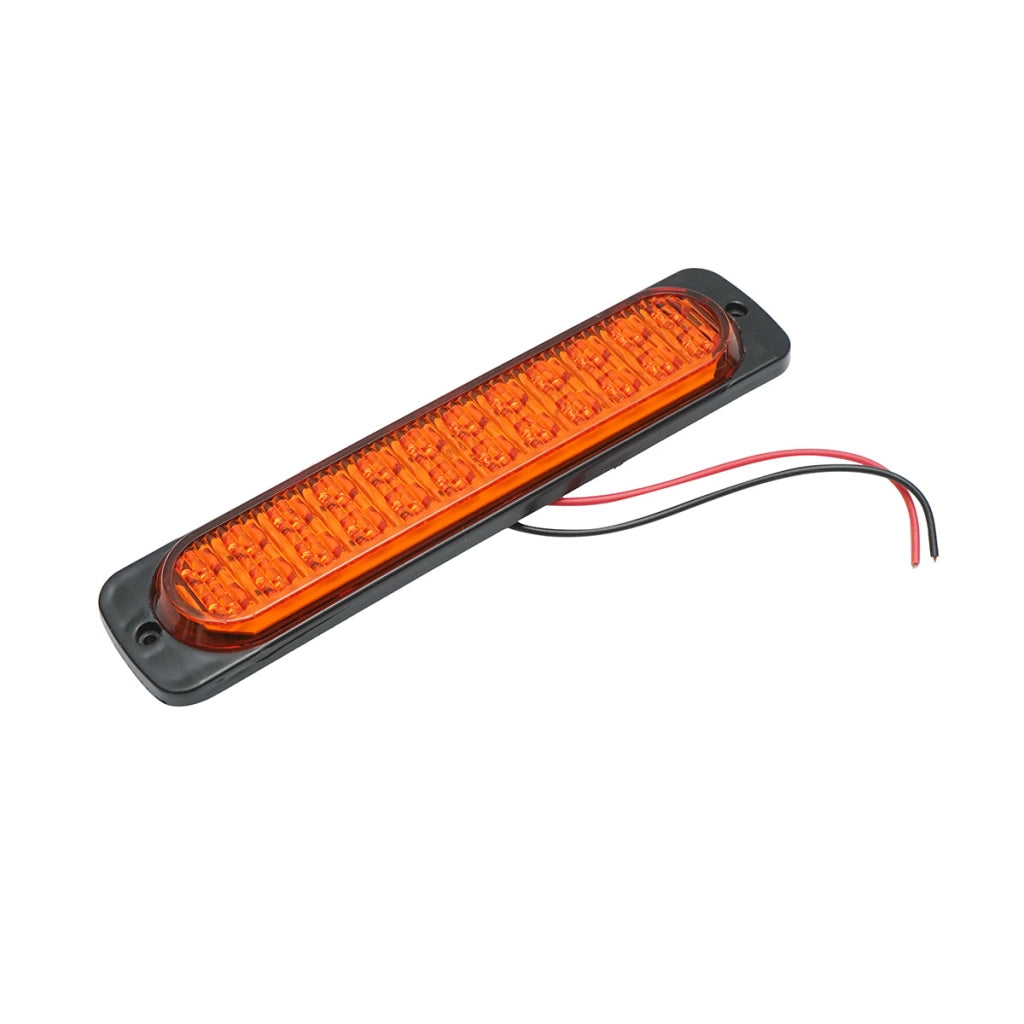 Lampada laterale  slim LED, 12V-24V, gialla, FR0280, Breckner Germany