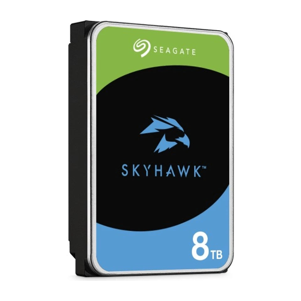 Seagate SkyHawk - Hard disk interno da 8 TB, 256 MB, 3.5" SATA III (ST8000VX010)