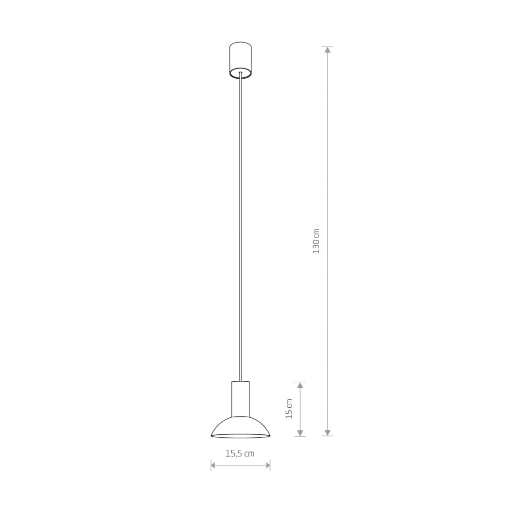 Lampada a sospensione Nowodvorski Hermanos 8194 ottone nero