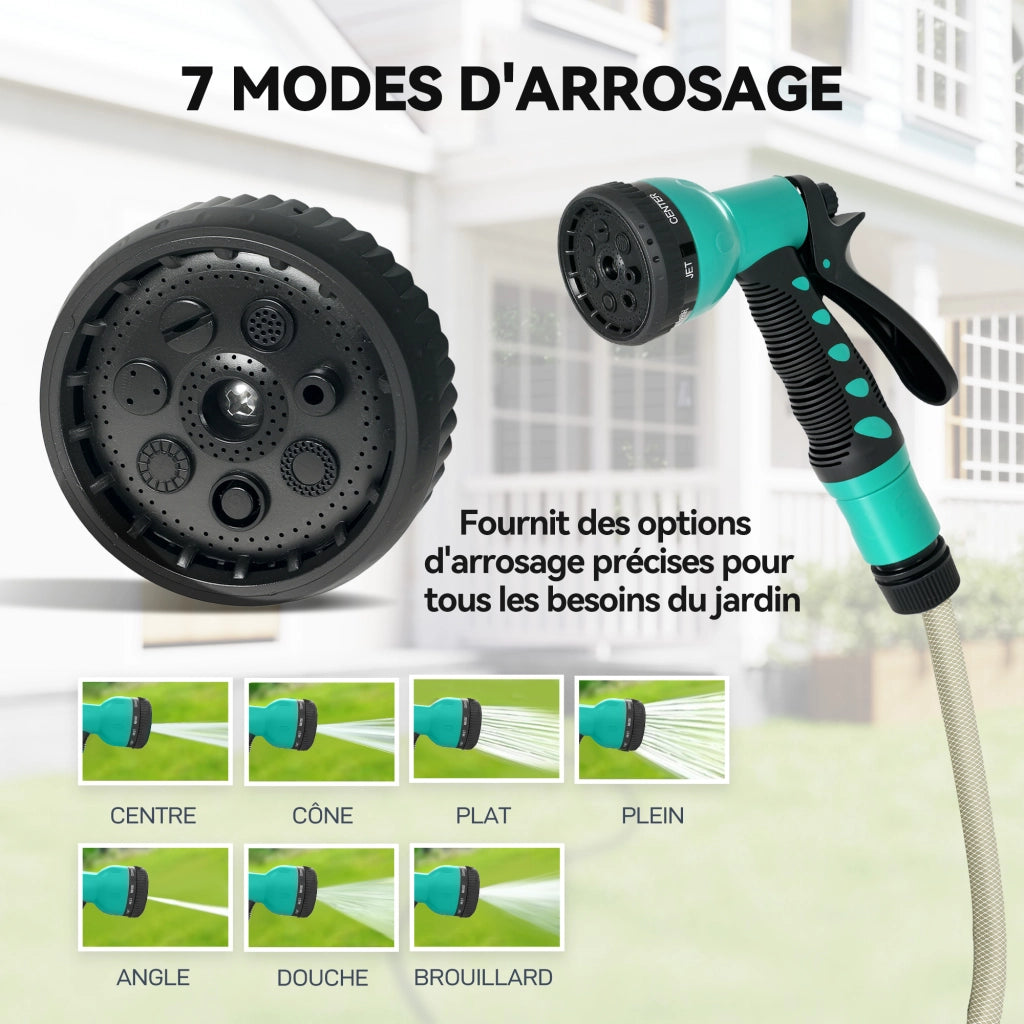 Avvolgitubo Murale Automatico 30m ¨C Xylo ¨C ? 15mm Grigio per Giardino