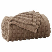 Coperta Cammello 240 x 220 cm Panno