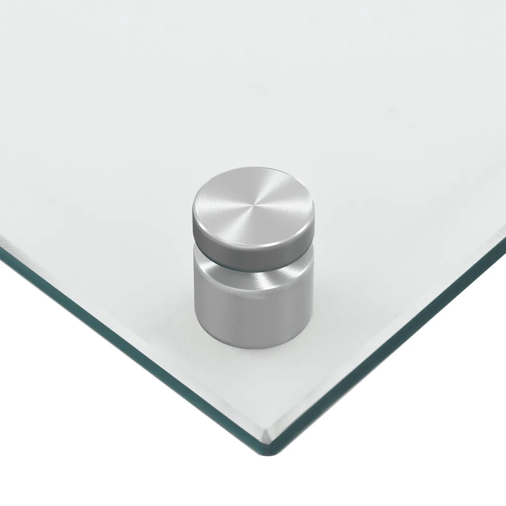 Paraschizzi per Cucina 2 pz Trasparente 80x50cm Vetro Temperato CFW5842271