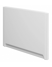 Grembiule vasca laterale universale 70x57 cm in acrilico bianco