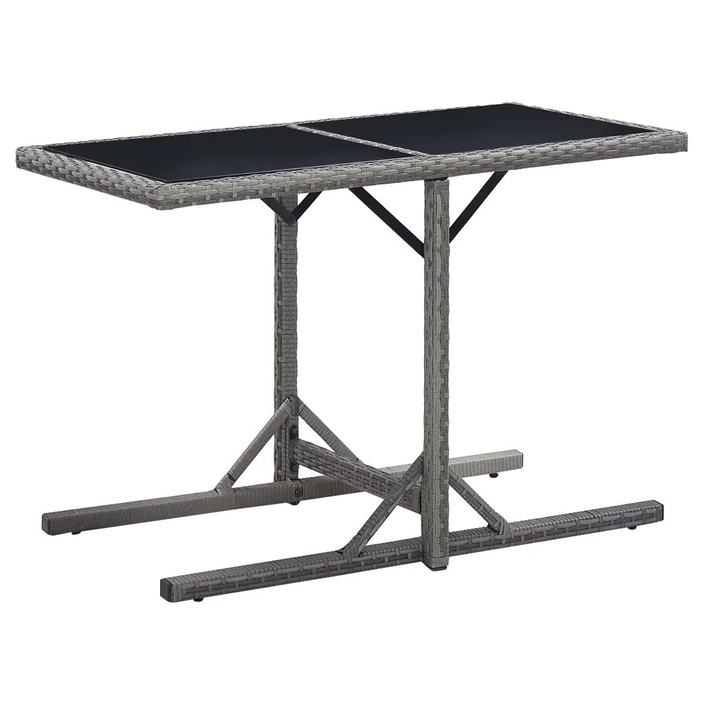 Set Mobili da Pranzo per Giardino 3 pz Grigio 3072480