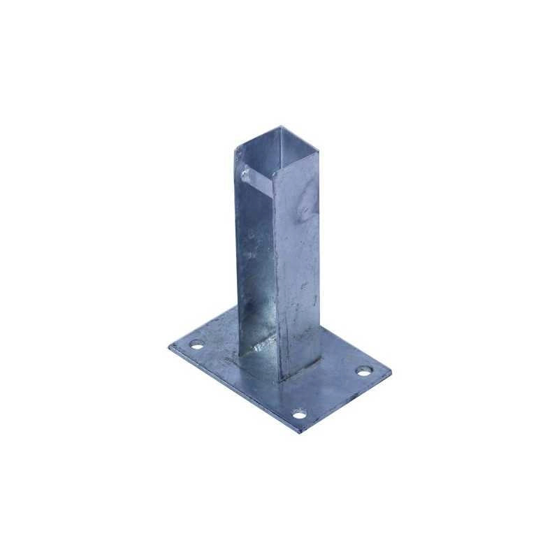 Basi per Pali Vigor Zincato Base 15X10 Mm. 50X50