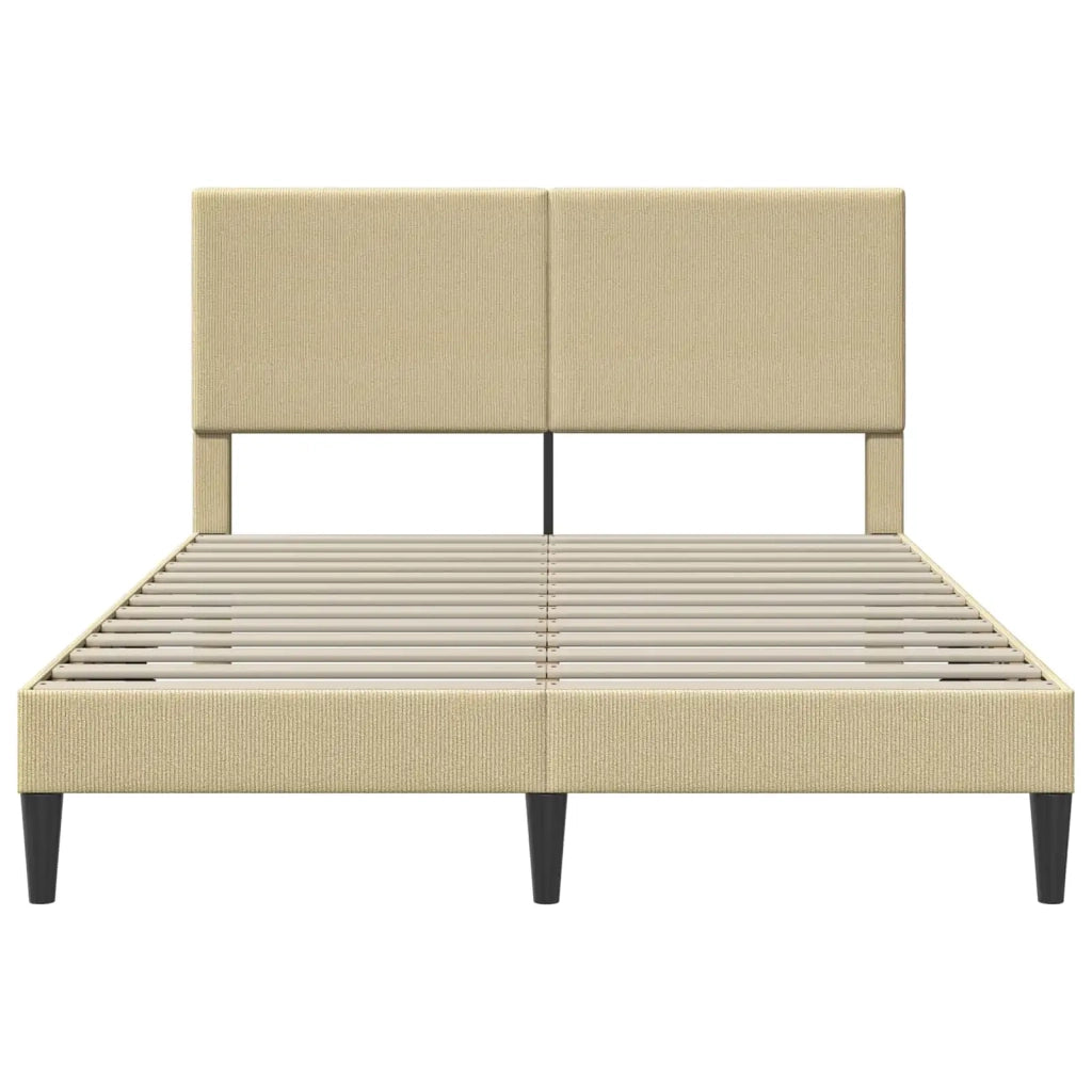 Struttura del letto-Giroletto Grigio Verde Chiaro 140 x 190 cm