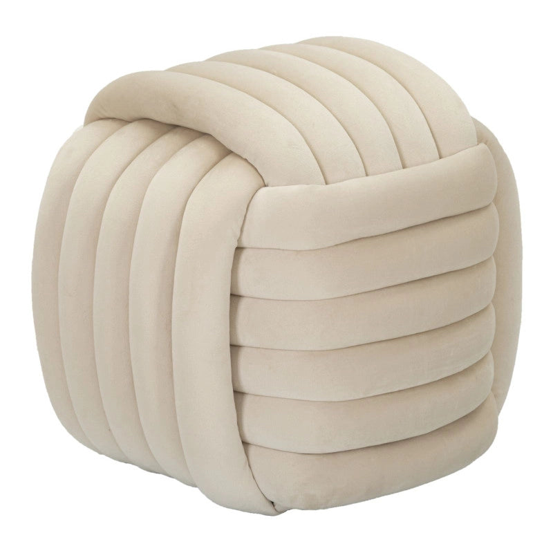 Puff Softy Crema cm 45x45x45