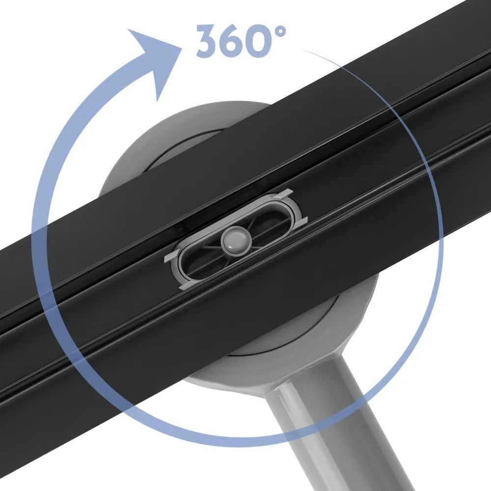 Canalina Di Scarico Neox Slim Pro Black 80