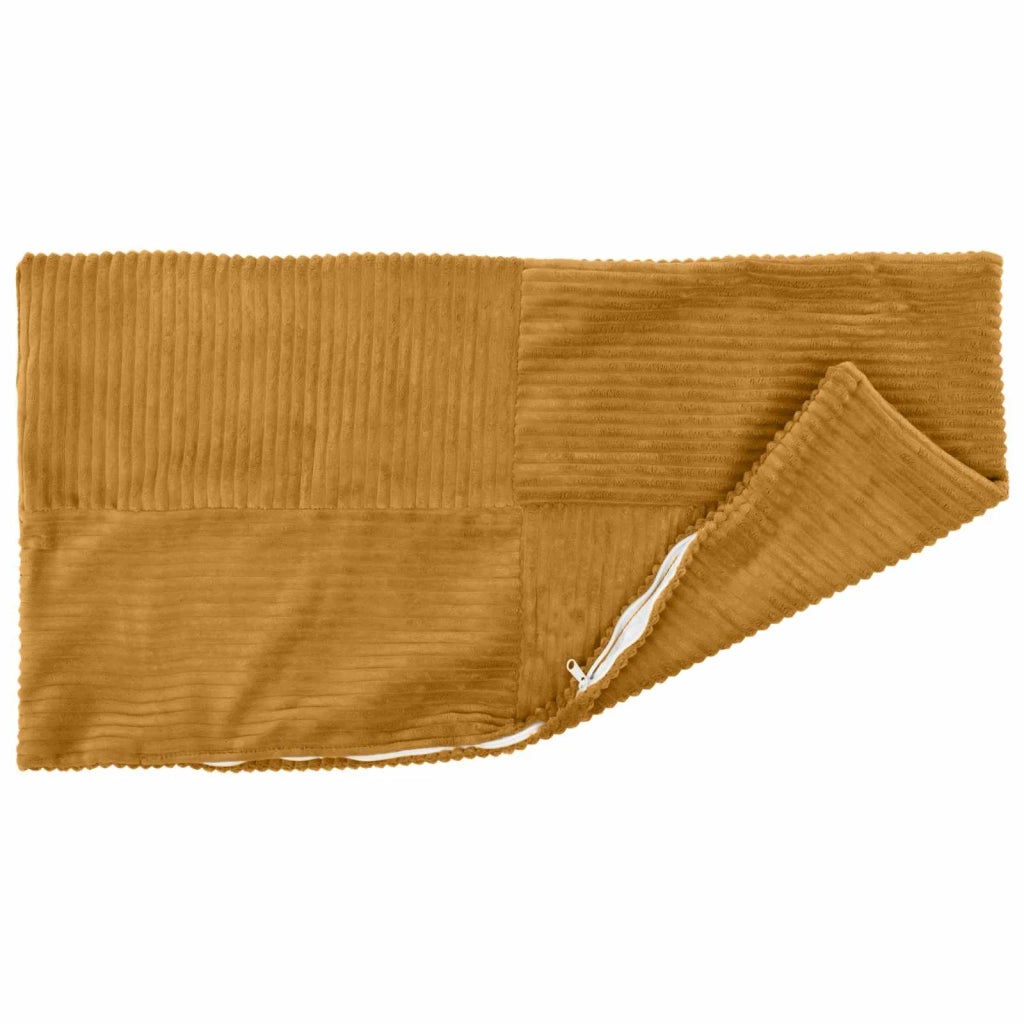 Federa 2 pcs ALMELO Giallo 50 x 70 cm corduroy 915027