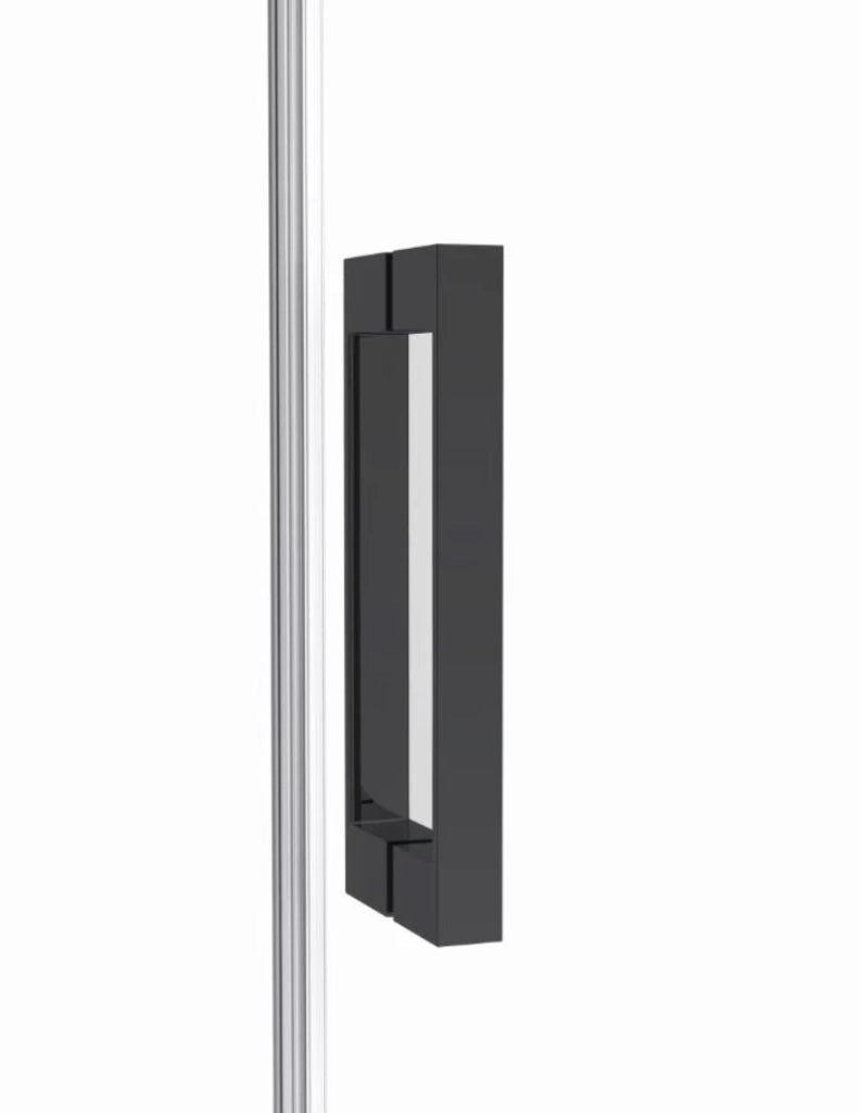 Box doccia ingresso angolare 2+2 ABANTE (TWENTY) 75x75 cm Nero