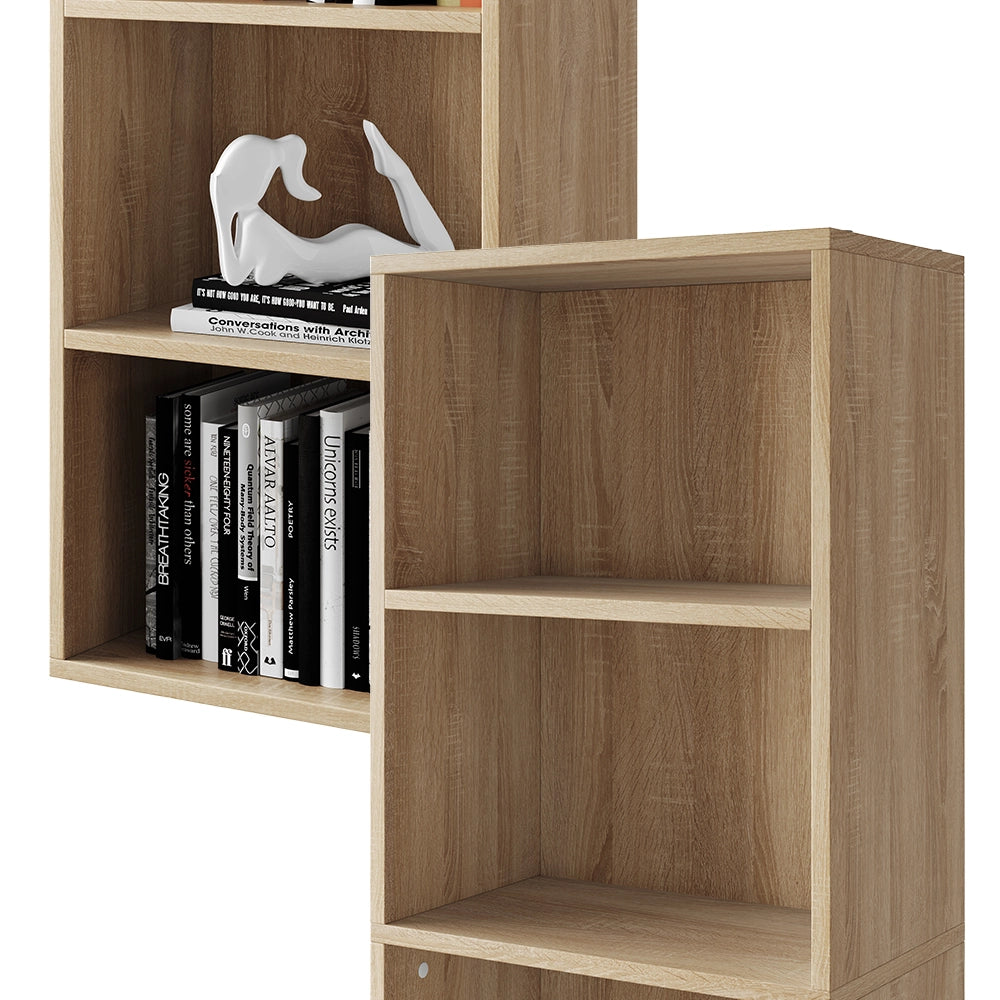 Vicco Libreria Sonoma 40 x 132 cm con 5 scomparti