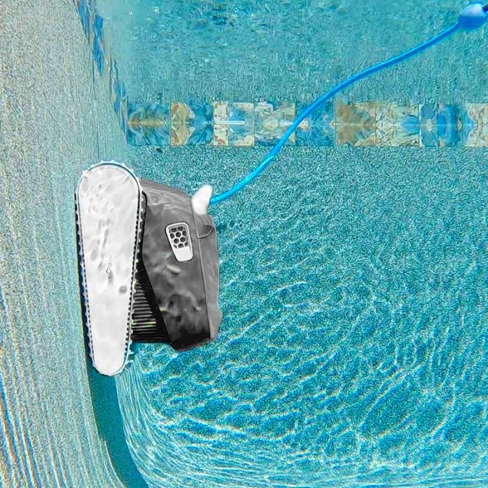 Robot Per Piscina Dolphin Mr. 40i Premium Con Trasformatore Digitale Iot, Carrello E Copertura Protettiva