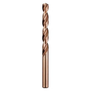Kwb 248-633 Punta per Trapano Elicoidale HSS-Co Cobalto 5% 3,3 mm DIN 338 Attacco Cilindrico Angolo 135° colore Bronzo