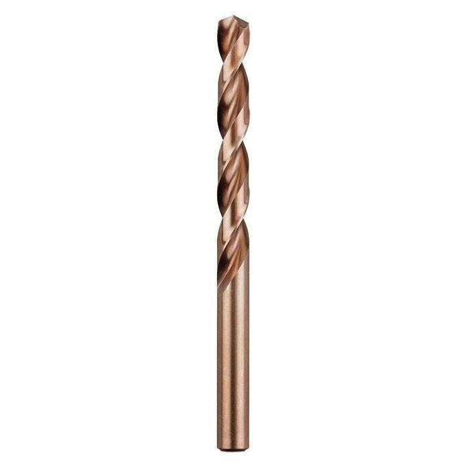 Kwb 248-633 Punta per Trapano Elicoidale HSS-Co Cobalto 5% 3,3 mm DIN 338 Attacco Cilindrico Angolo 135° colore Bronzo