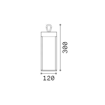 Lampada Da Tavolo Enya LED 5W Luce Calda 3000K Finitura Coffee Ideal Lux