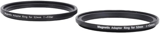 Kit di adattatori per filtro obiettivo magnetico 52mm