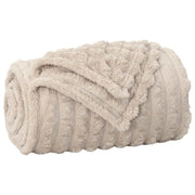 Coperta Beige 150 x 130 cm Panno