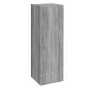 Mobile TV multimediale mensola TV credenza TV sala da pranzo soggiorno camera da letto Sonoma 30,5 x 30 x 90 cm legno ingegnerizzato grigio 02_0029184