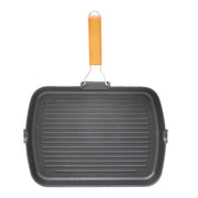 MAURY'S BISTECCHIERA ANTIADERENTE IN ALLUMINIO PRESSOFUSO 36 X 26 CM