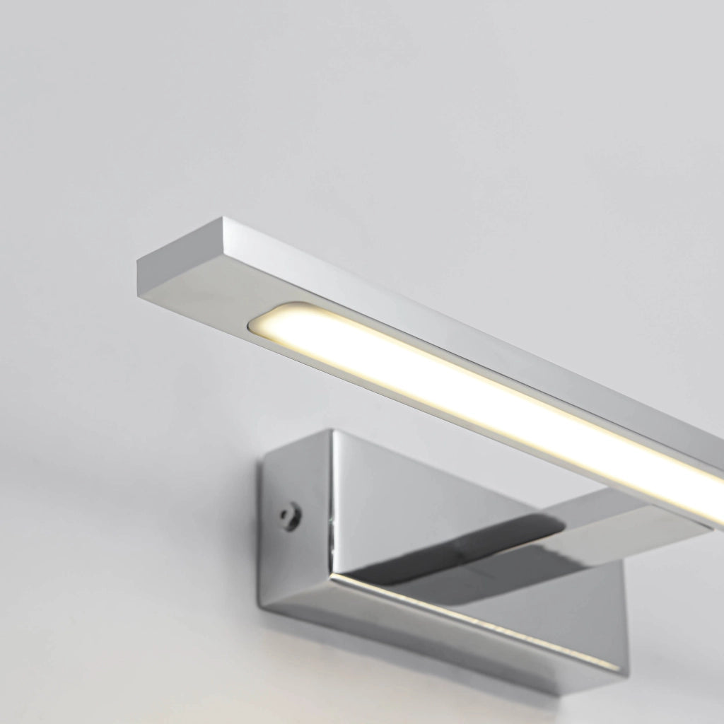 Applique Isla media cromo LED 12W 4000K IP44 Light Prestige