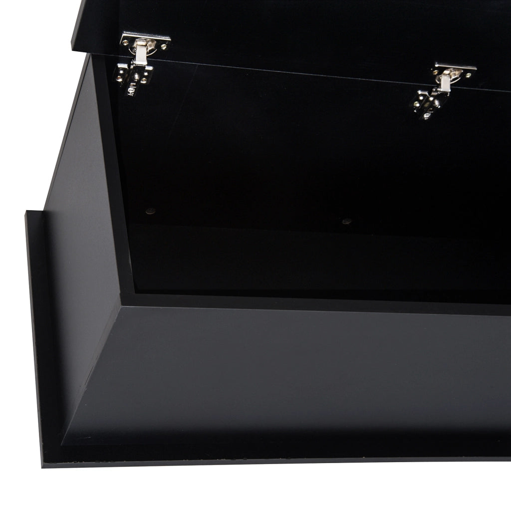 Cassa per Contenitori 100x40x40 cm ¨C zephmum ¨C Nero