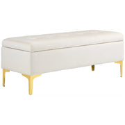 Divano con cassetti ¨C Minimal ¨C Beige 120x44x44,5cm