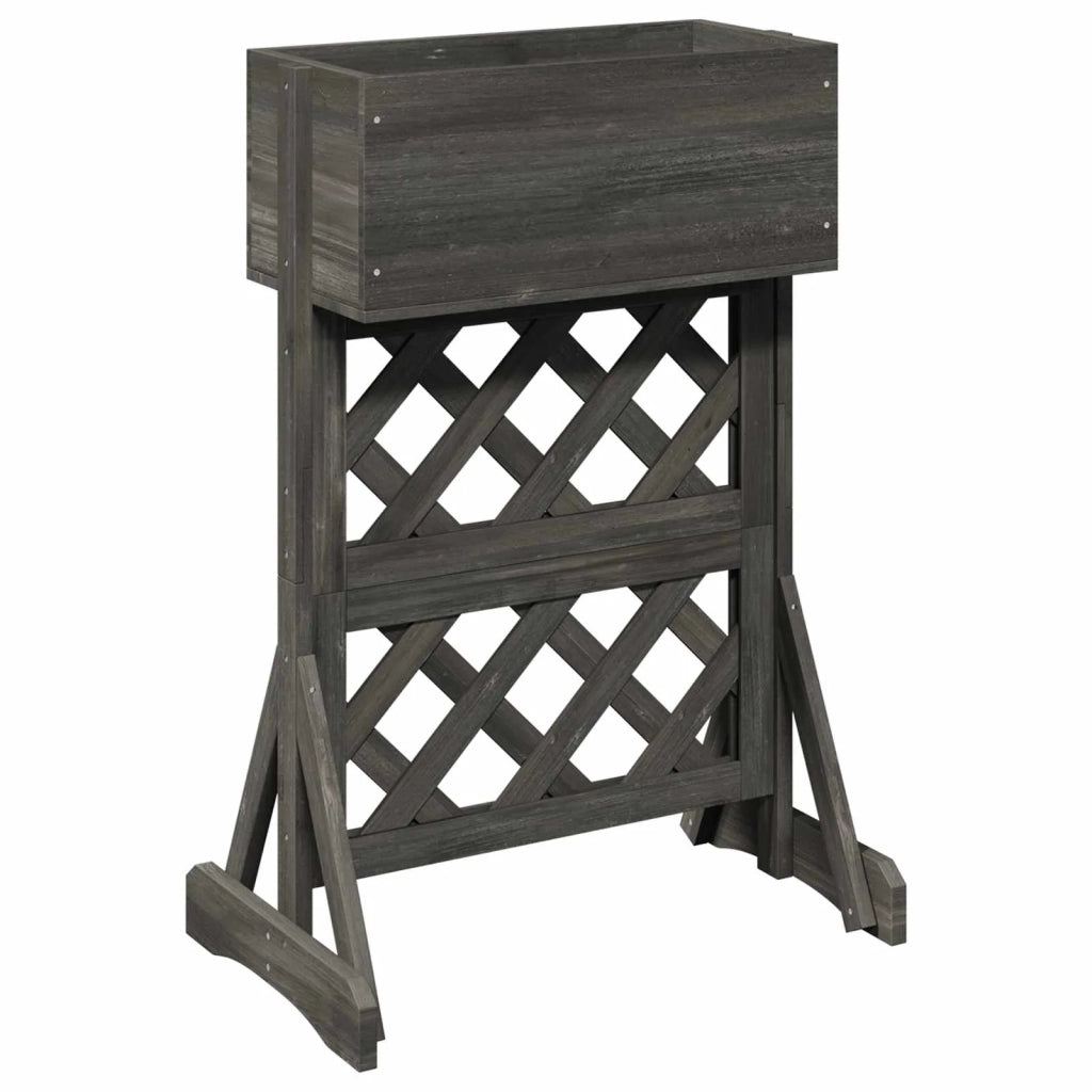 Trellis da Giardino Verticale Grigio 48 x 30 x 70,5 cm CFW6471505