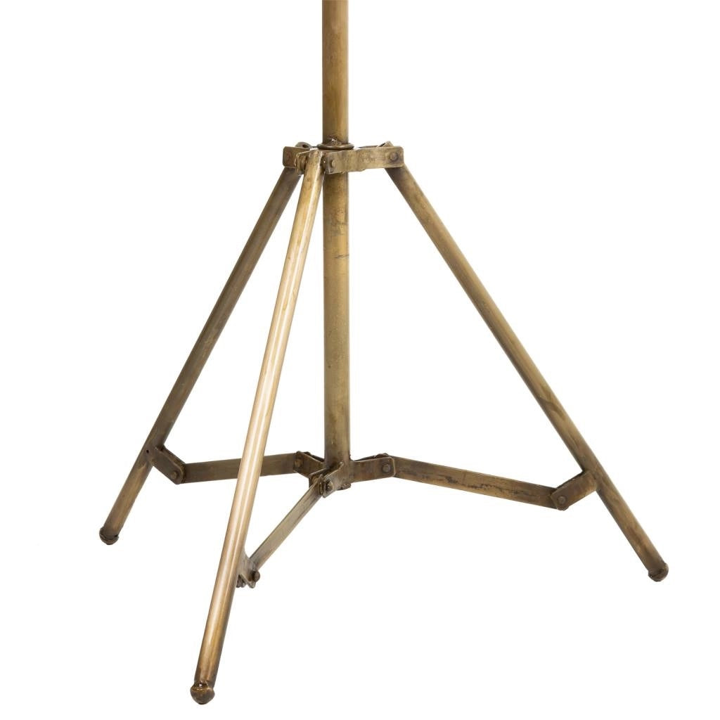 Lampada da terra in metallo bronzo 59x59x161h