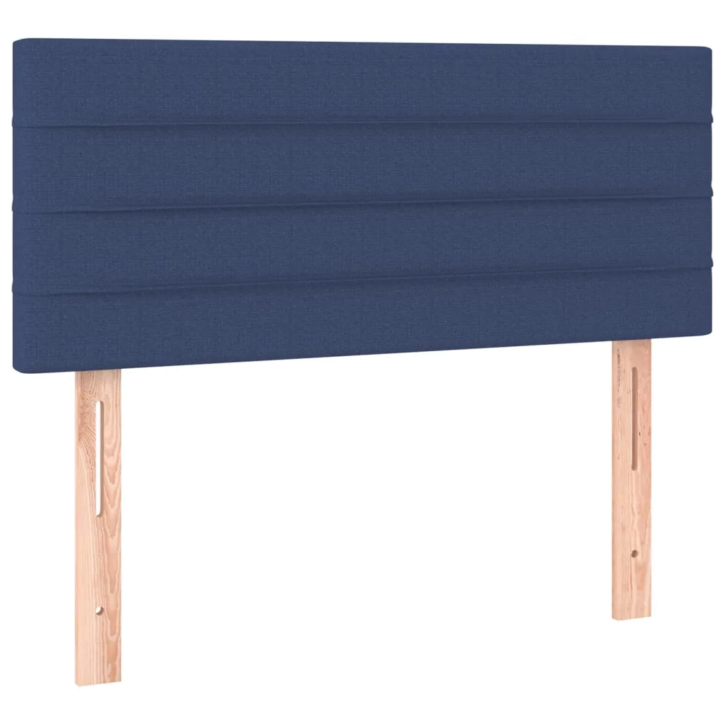 Giroletto a Molle con Materasso Blu 80x200 cm inTessuto