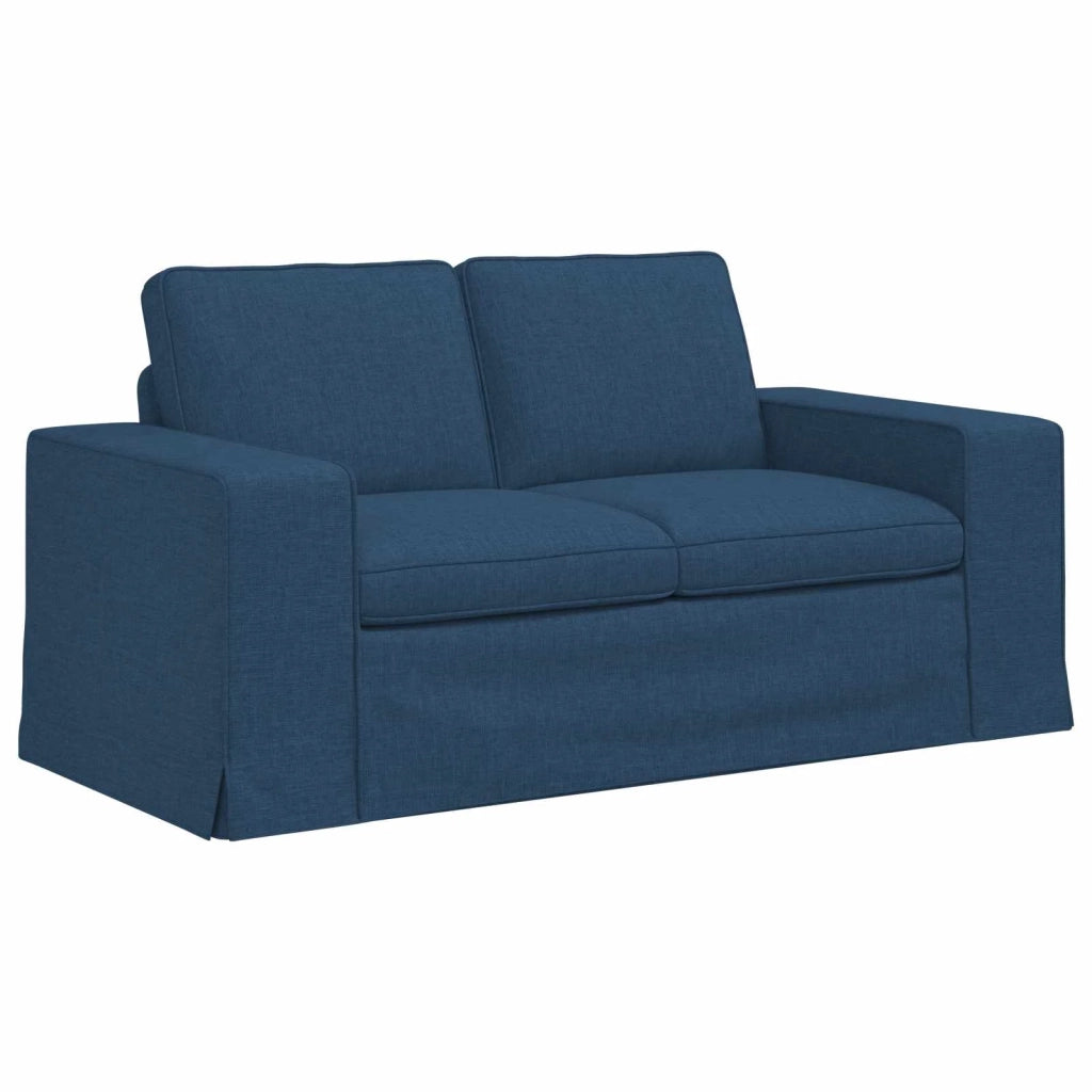Set di divani 2 pcs Blu 162 x 80 x 82 cm Tessuto 3407506