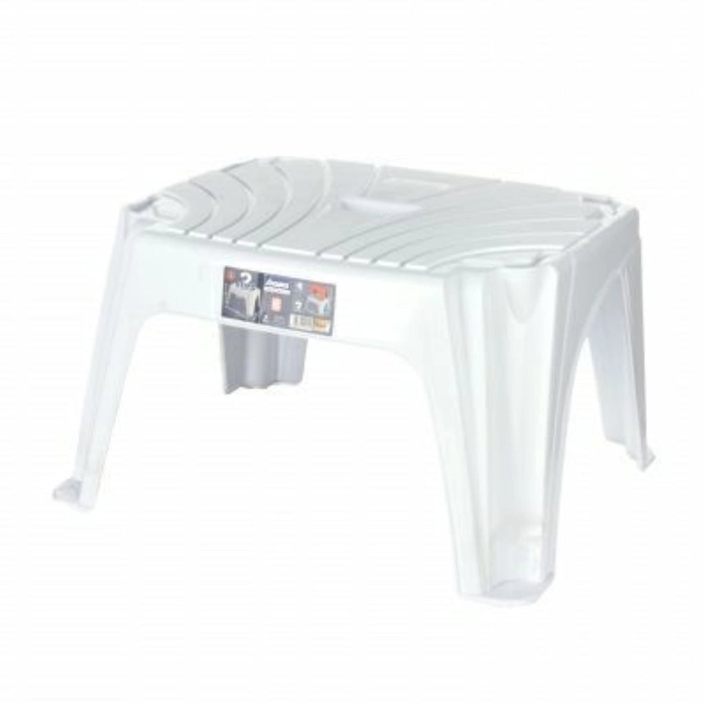 Sgabello In Plastica Multiuso Step 2 45X35X22 Cm Colori Assortiti - Bama Spa