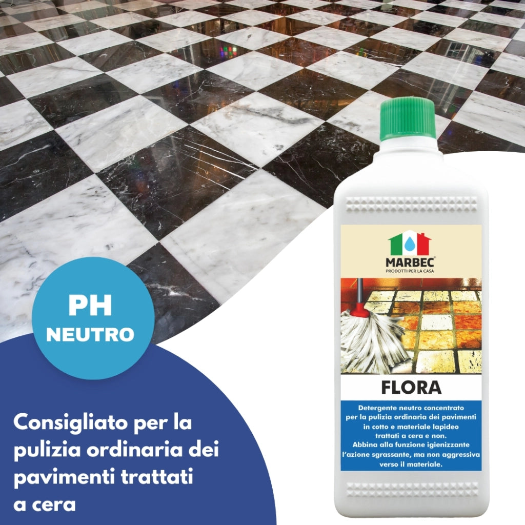 Pulizia pavimenti FLORA   1LT