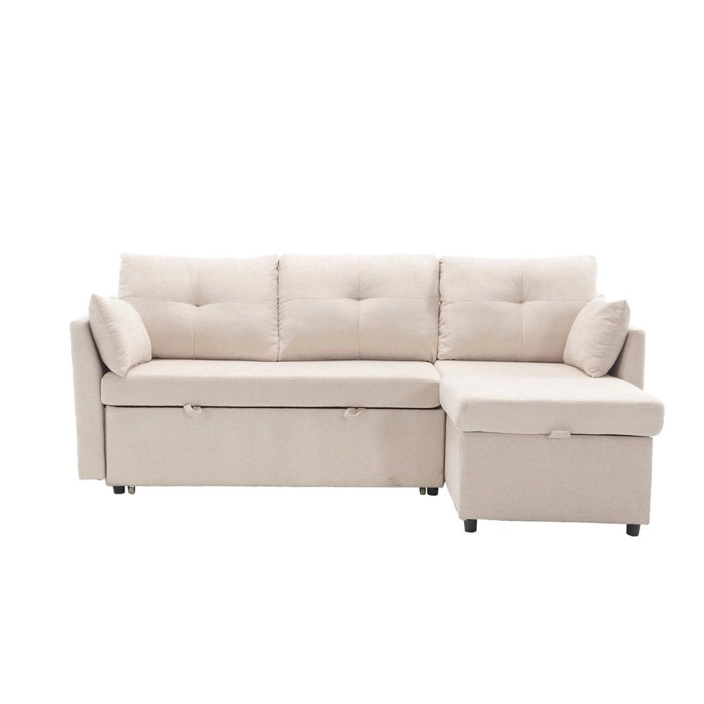 Divano modulare L - Xylo - Con gigogne e contenitore