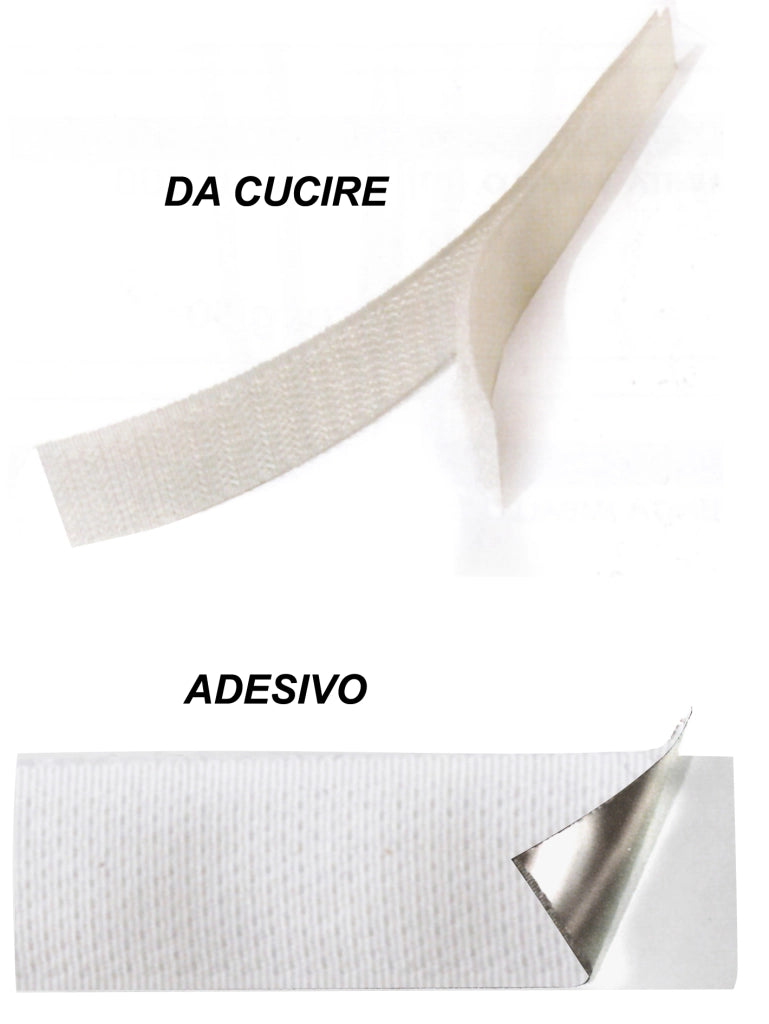 NASTRO VELCRO BIANCO Da cucire Asola 50.00 metri