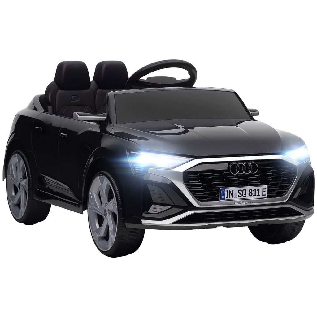 Auto Elettrica per Bambini Audi Q8 12V ¨C Xylo ¨C Nero con Telecomando e LED