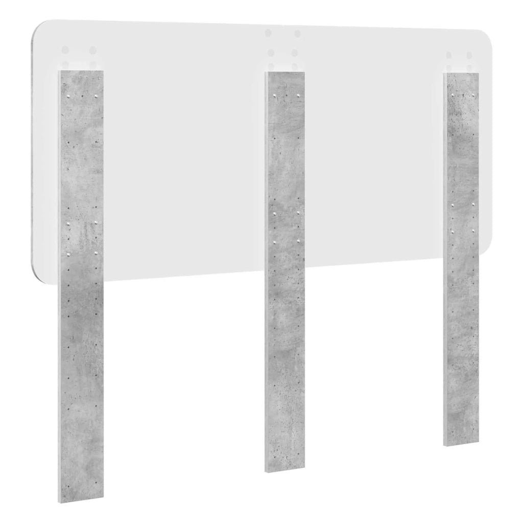 Testiera Grigio cemento Legno ingegnerizzato 887905
