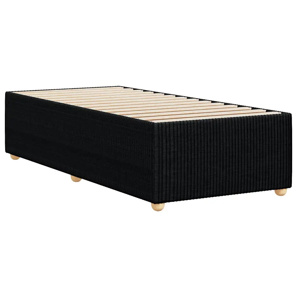 Giroletto senza Materasso Nero 90x190 cm in Tessuto 3284902