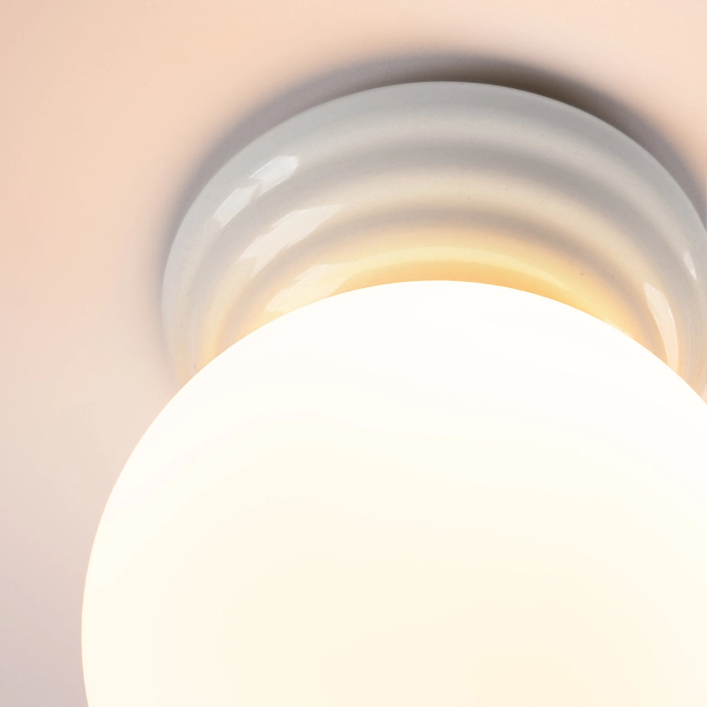 Lampada a parete ZORI bianco IP44