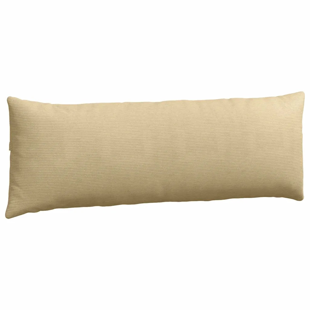 Cuscini da Divano 2 pz-Set di 2 Cuscini per Sofa Grigio Verde 120 x 40 cm