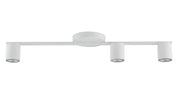 Plafoniera moderna bianca Sky 3 faretti GU10 Sigma
