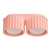 Lampada da soffitto AURA 2 peach Gx53